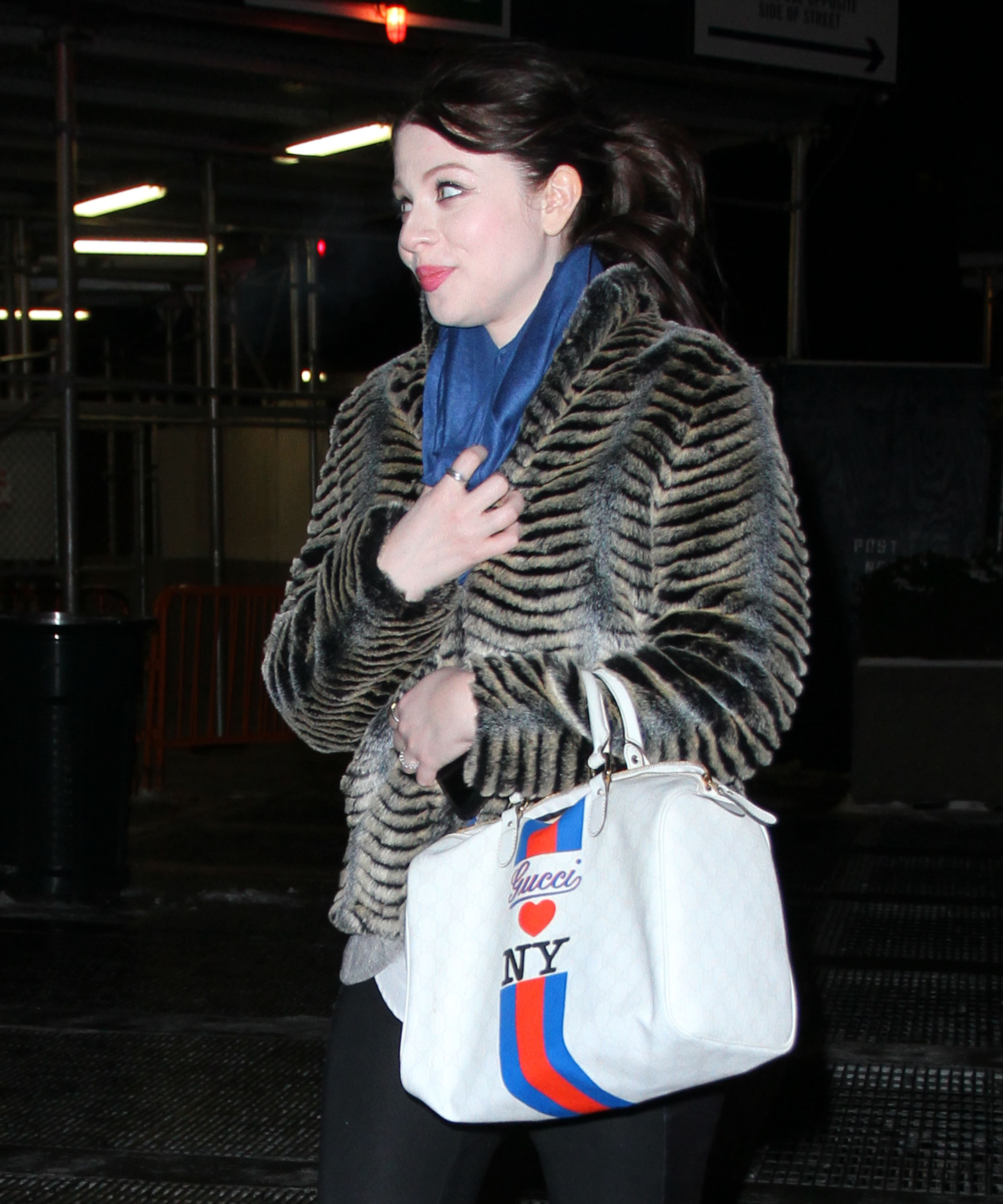 Michelle Trachtenberg 2012 : Michelle Trachtenberg – Tight Jeans Candids in NY-02